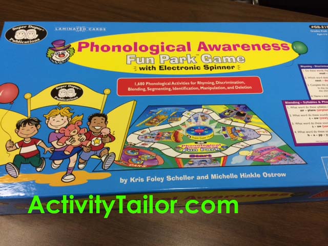 Phonological Fun Park - Activity Tailor