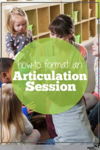 how to run an articulation session