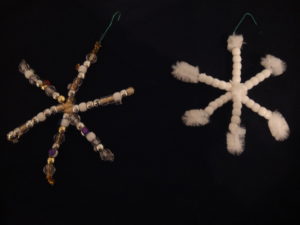 Finished Snowflakes