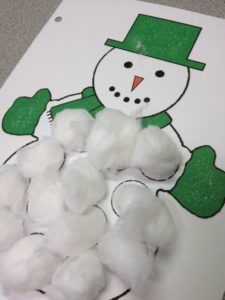 fully complete snowman