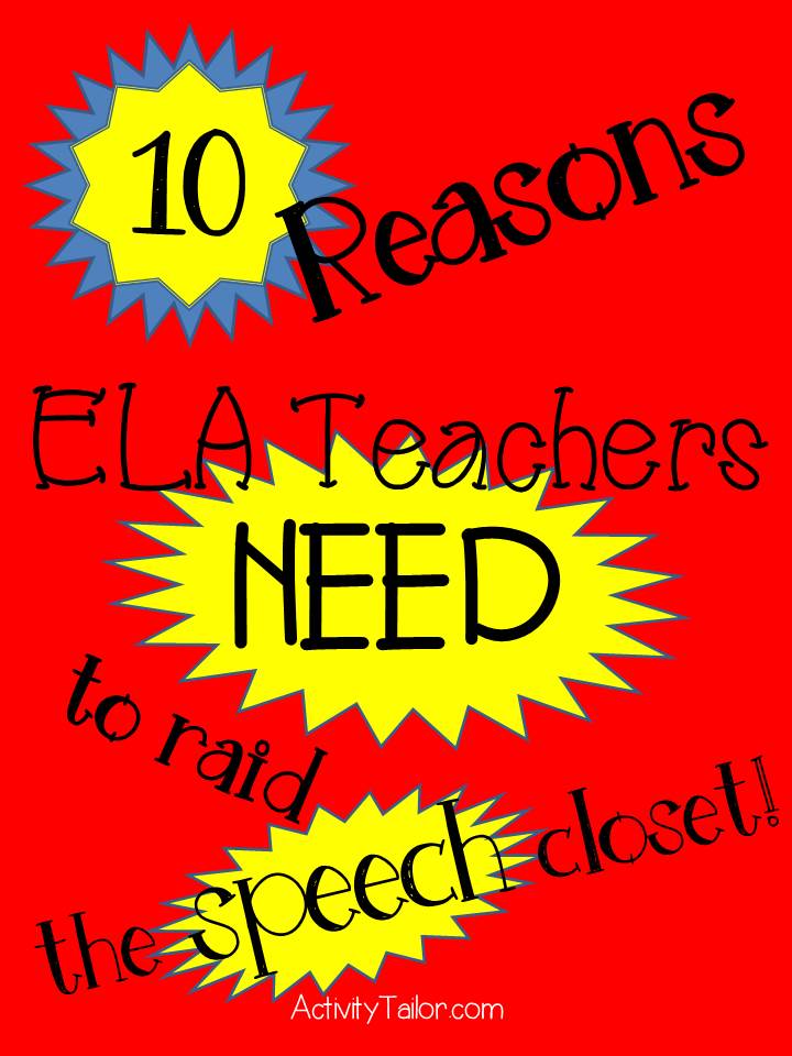 10 Reasons ELA Teachers