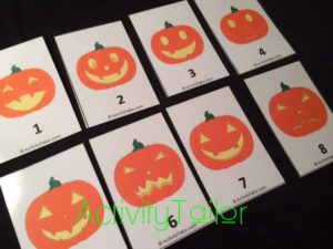 Halloween attributes jack o lanterns copy