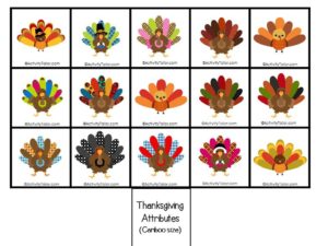 Thanksgiving Cariboo cards