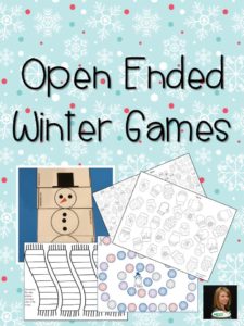 Open Ended Winter Games cover