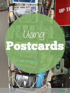 Using postcards