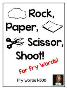RPS for sight words 1-500 cover