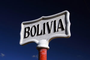 Bolivia sign