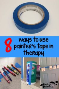 painters tape pin