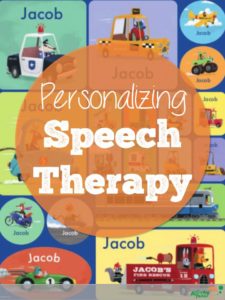 Personalizing speech therapy