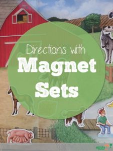 Following Directions and Comprehension with Magnet Sets