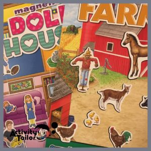 magnet sets farm and house