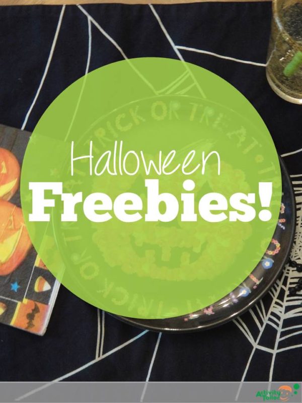 Halloween Freebies! Activity Tailor