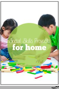 social skills projects for home