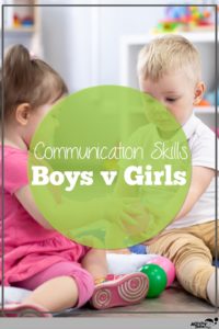 boy's and girl's communication skills