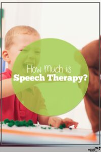 the price of speech therapy