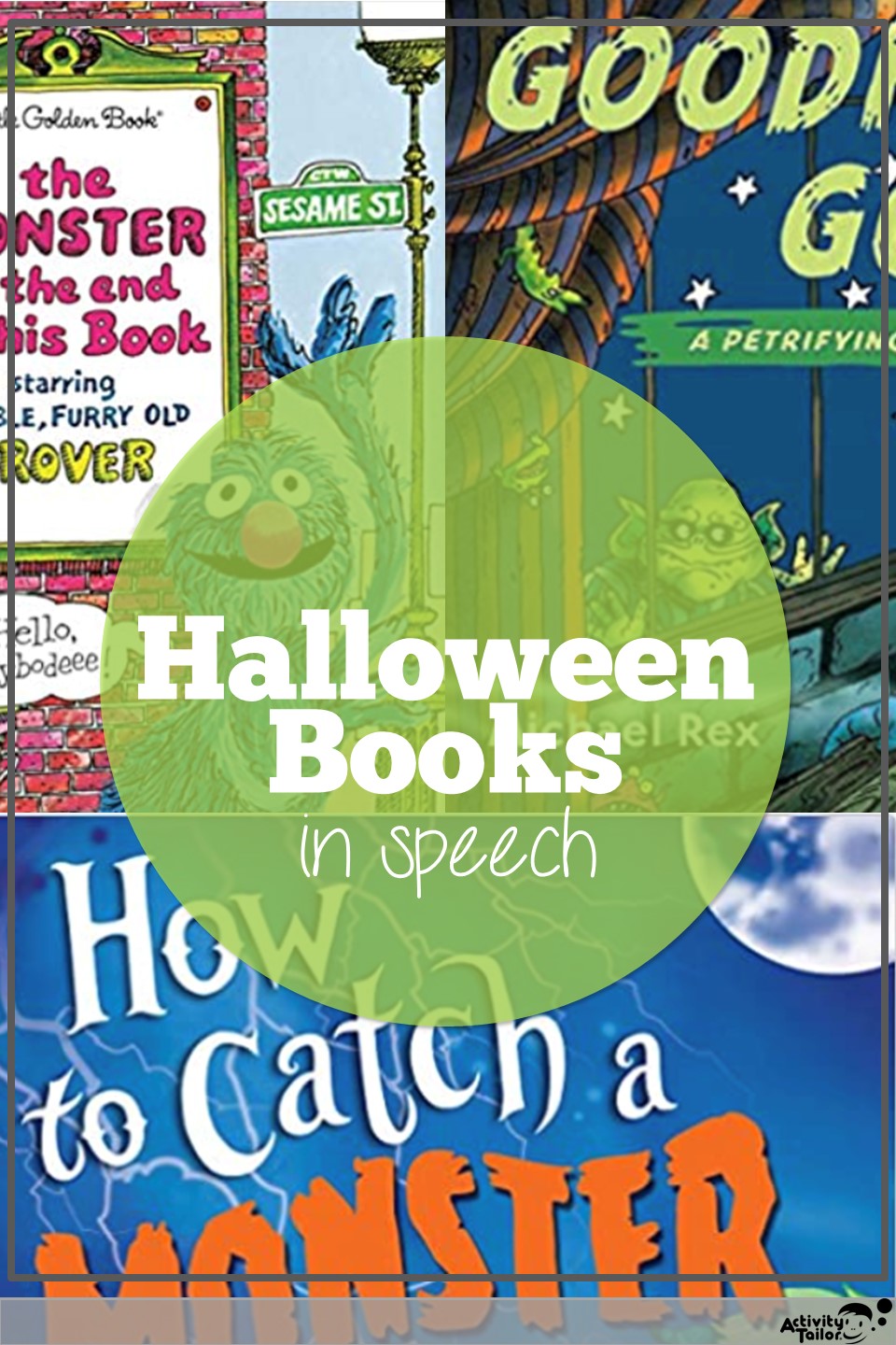 Halloween books in speech