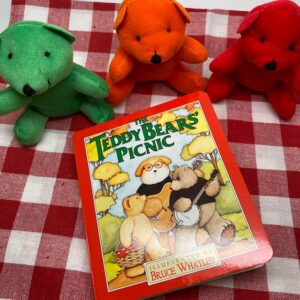 teddy bears with teddy bear picnic book a great language activity