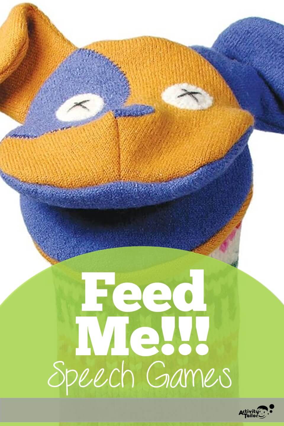 cute puppet for feed me game