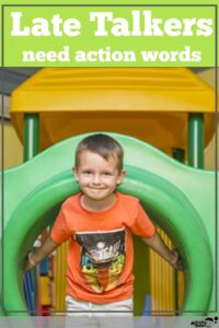 teaching action words to late talkers