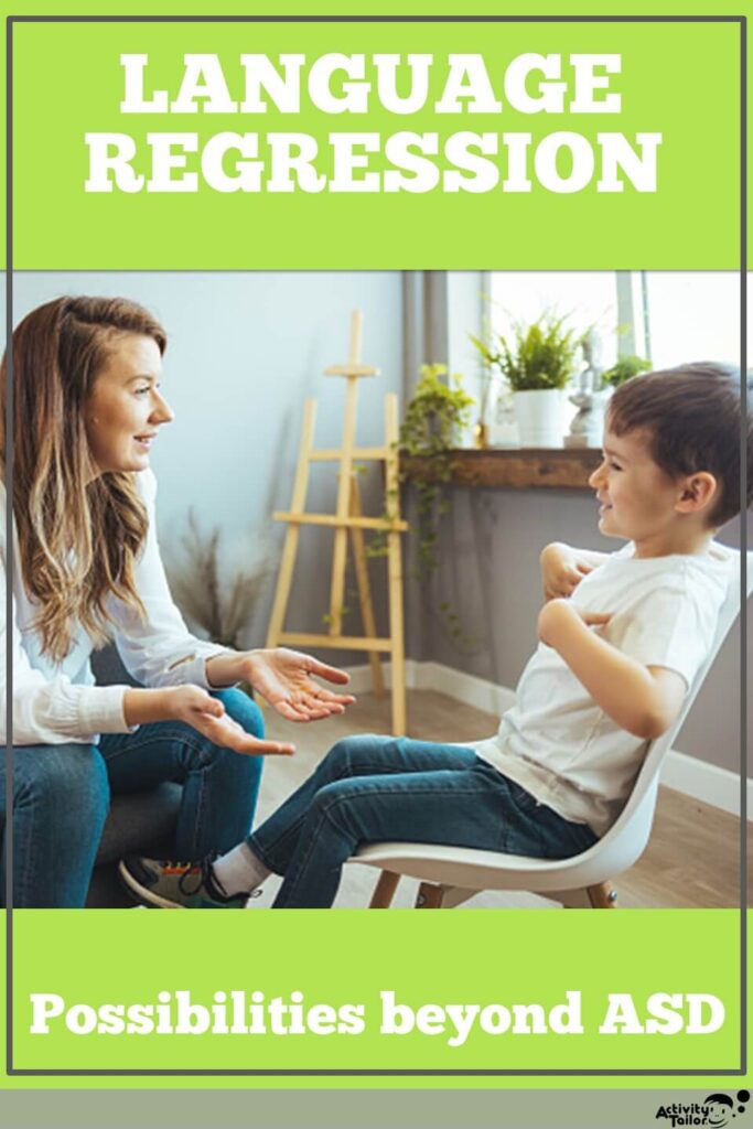 language regression considerations for SLPs