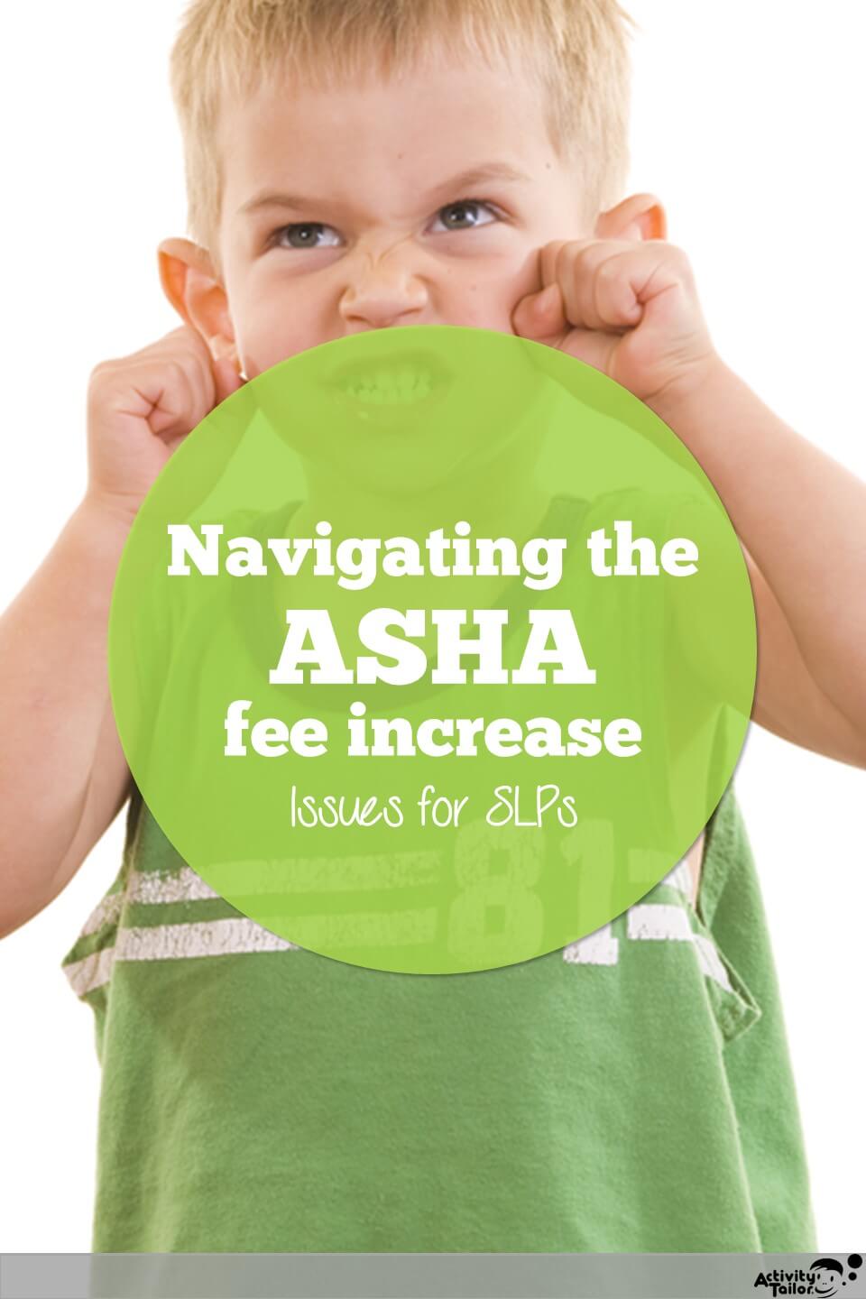 ASHA fee increase