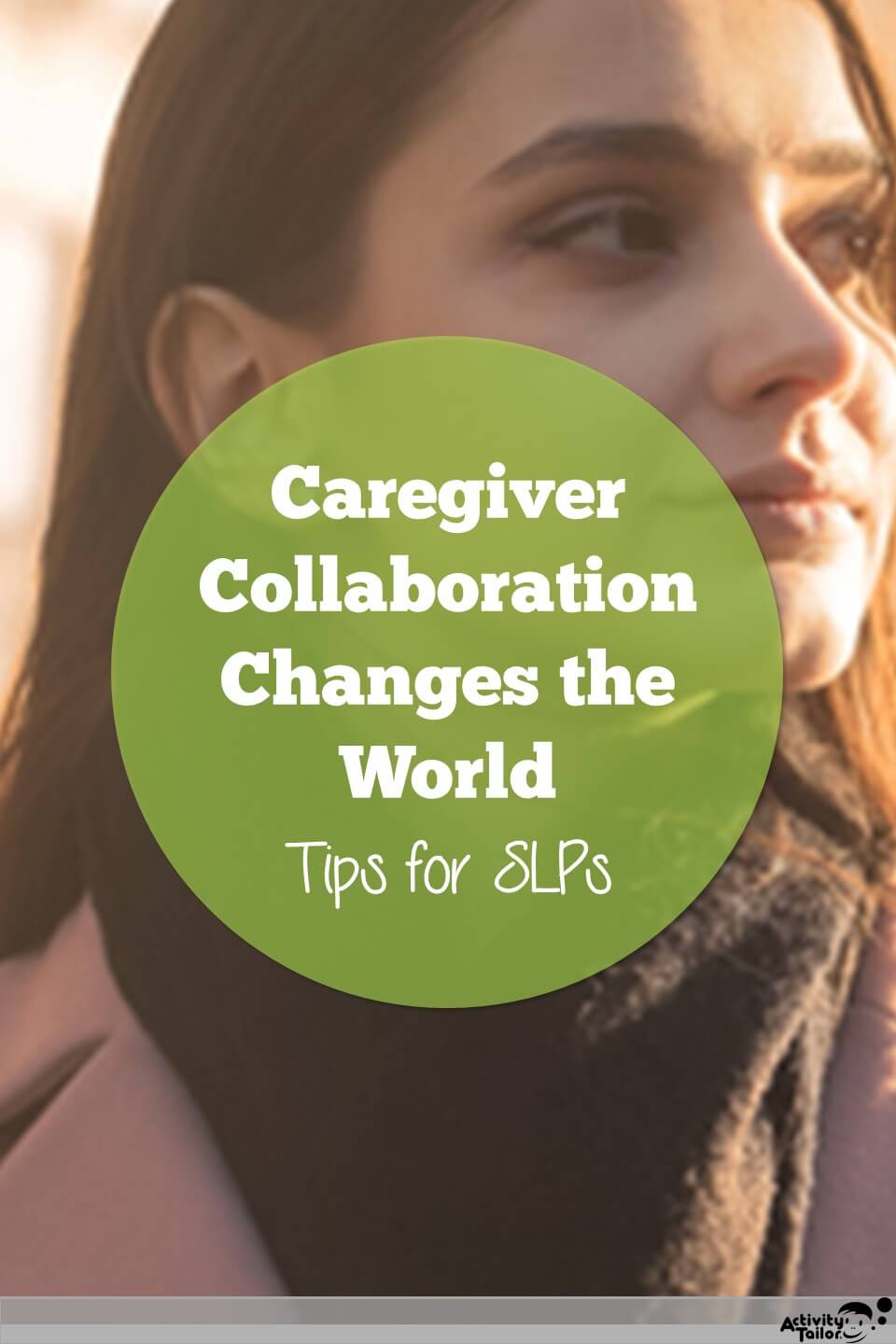 caregiver education as an SLP