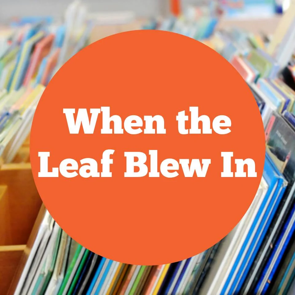 when the leaf blew in
