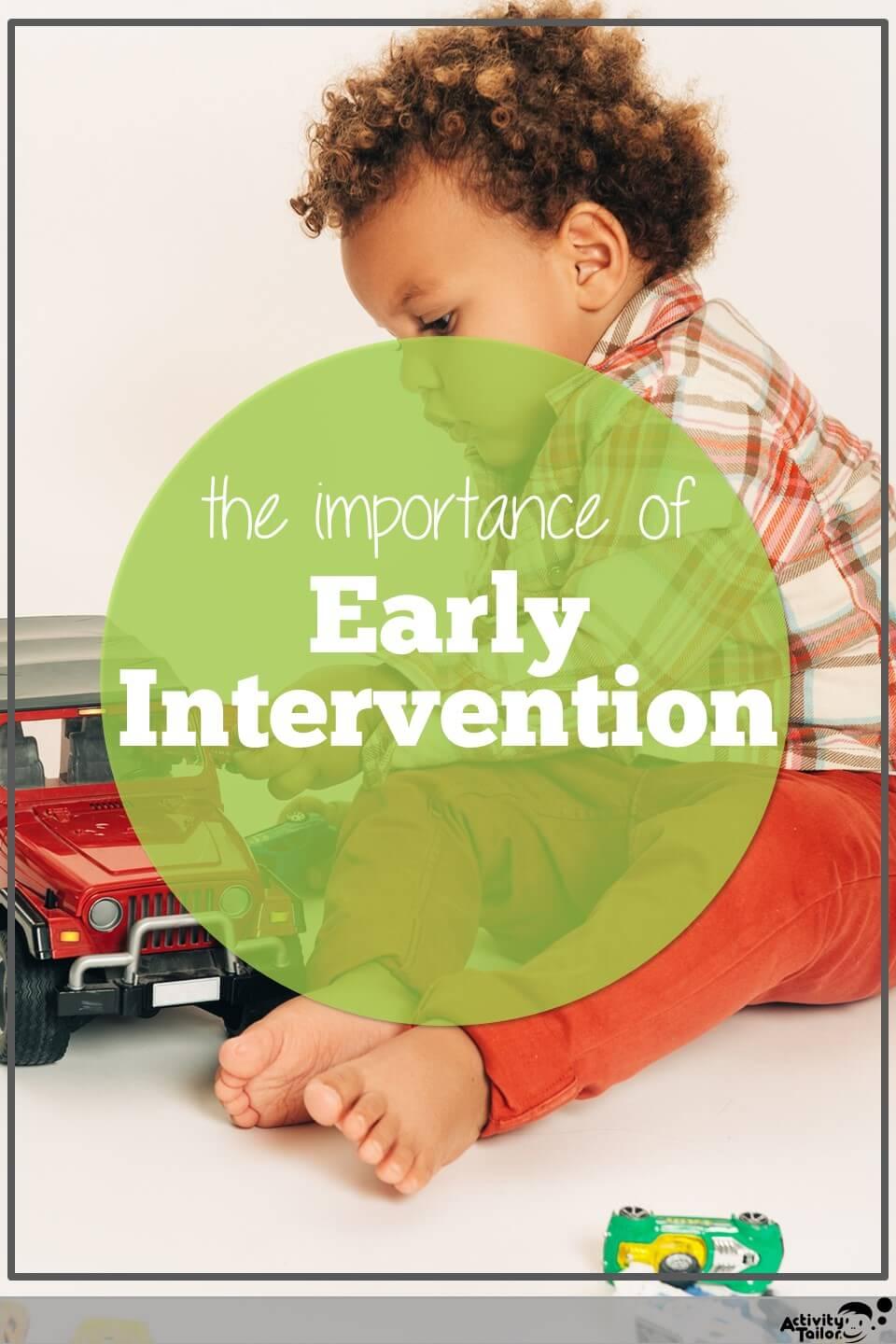 boy in early intervention